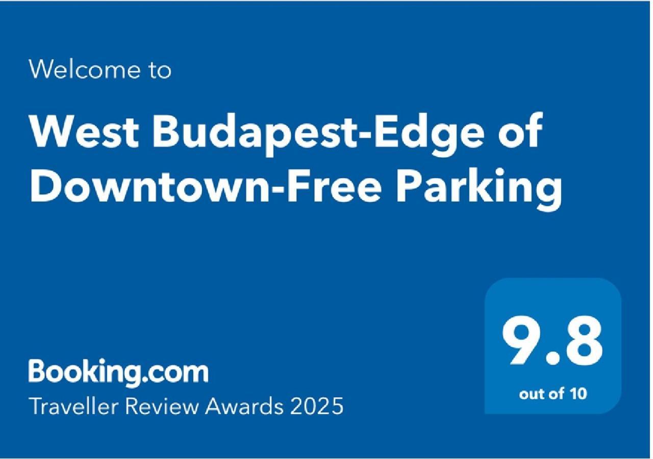 West Budapest-edge Of Downtown-free Parking Apartmán Budapešť